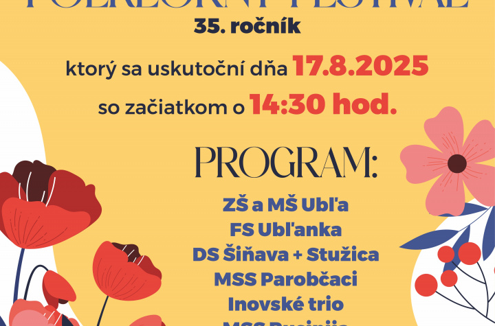 Folklórny festival 35. ročník