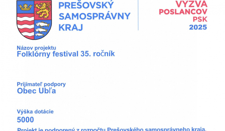 Folklórny festival 35. ročník